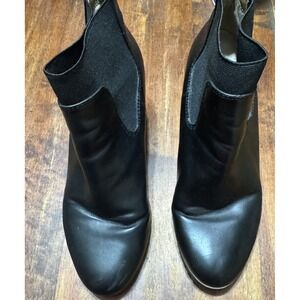 Womens wedge Soul Naturalizer Haley black Nubuck 8.5 M